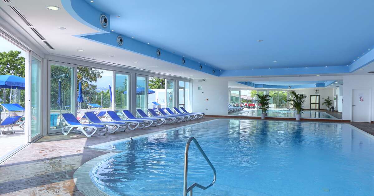 Een foto van het zwembad bij Hotel Le Balze Aktiv & Wellness