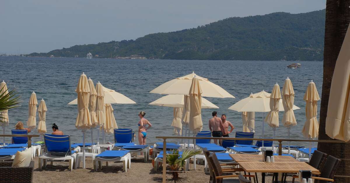Een foto van het strand bij Begonville Beach Hotel