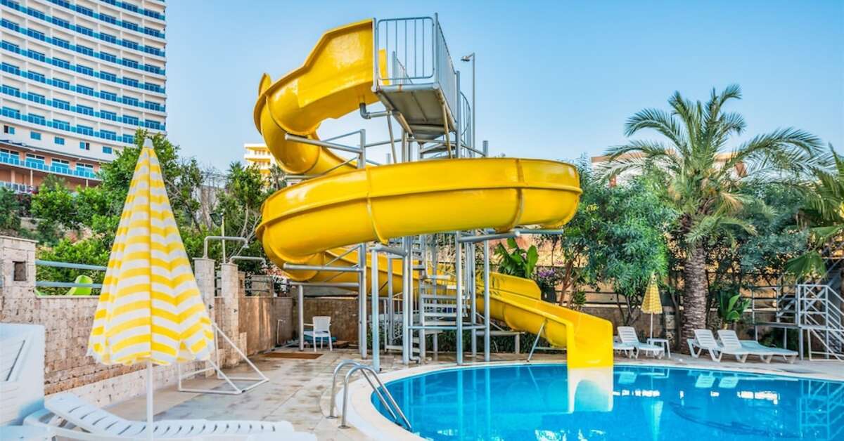 Een foto van het zwembad bij Arsi Blue Beach Hotel