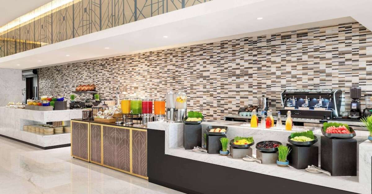 Een foto van Wyndham Grand Doha West Bay Beach