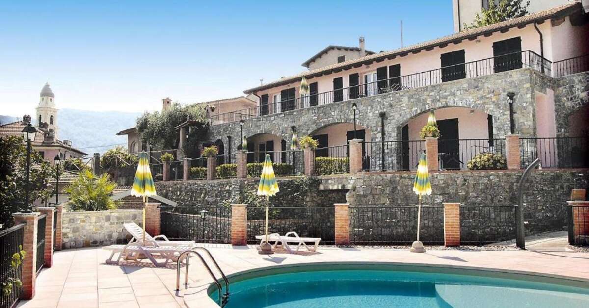 Een foto van het zwembad bij Agriturismo Borgoameno