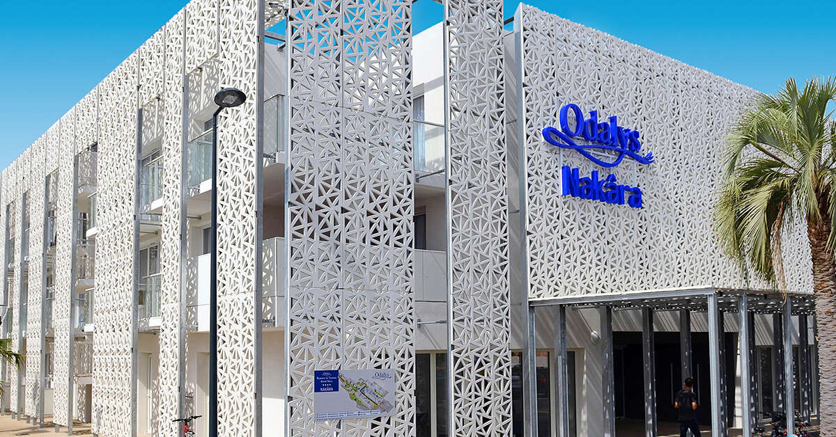 Een foto van de buitenkant van Odalys Residence Prestige Nakara
