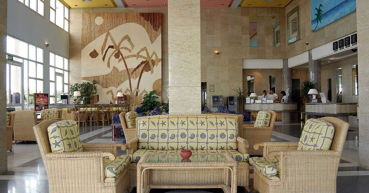 Een foto van het interieur van Maritim Jolie Ville Resort & Casino