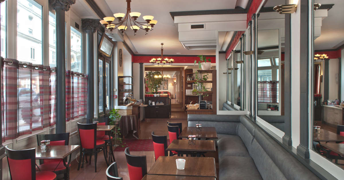 Een foto van de faciliteiten bij Hotel Appia la Fayette