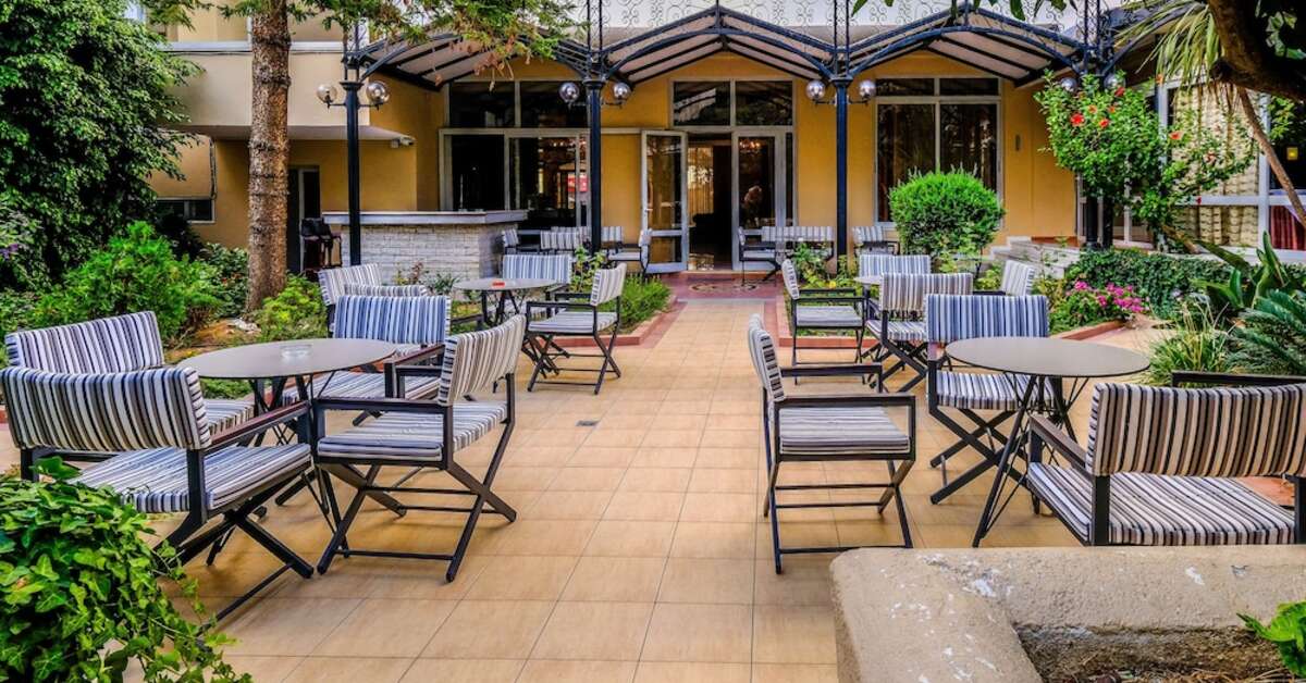 Ein Foto Achillion Palace
