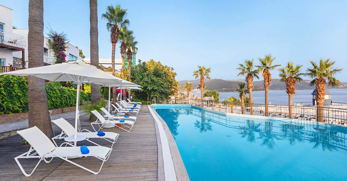 Een foto van het zwembad bij Blue Dreams Resort & Spa