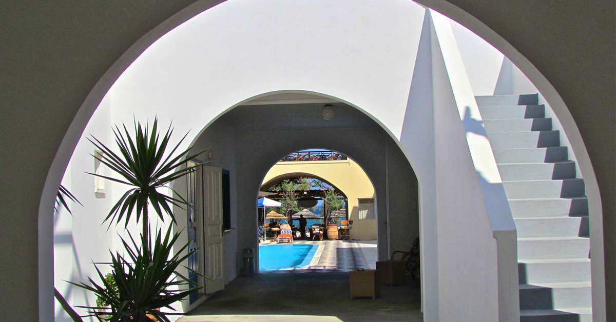 Een foto van de buitenkant van Hotel Levante Beach
