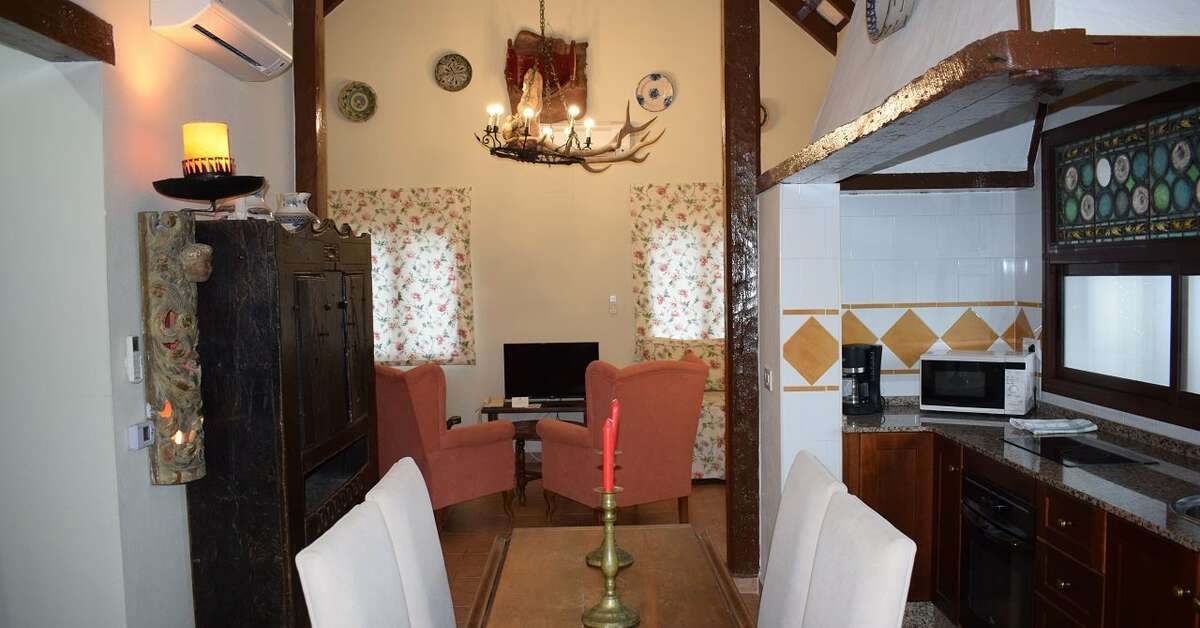Een foto van het interieur van Cortijo Fontanilla