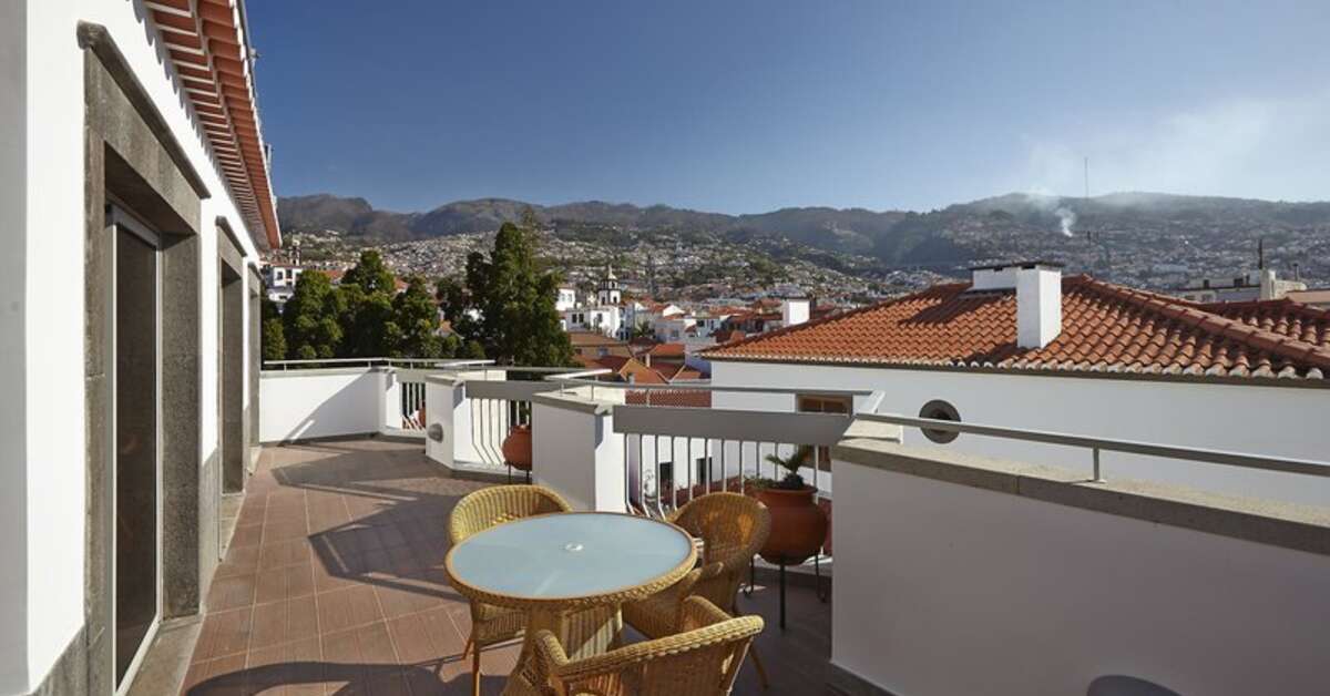 Een foto van de faciliteiten bij Hotel Madeira