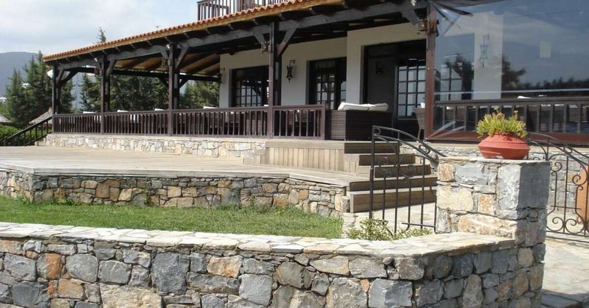 Een foto van de buitenkant van Hersonissos Maris