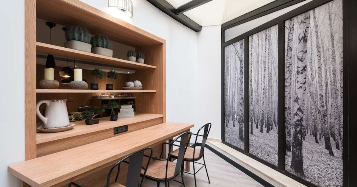 Een foto van het interieur van Catalonia Born