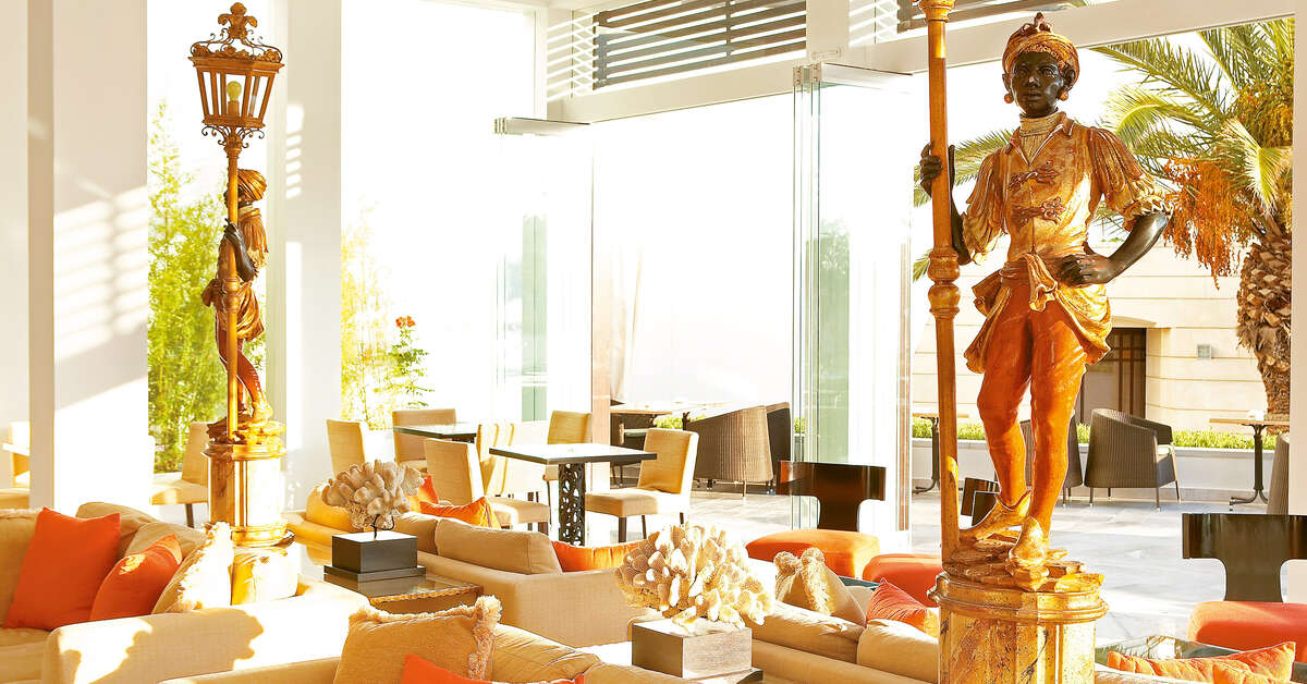 Een foto van het interieur van Grecotel Creta Palace