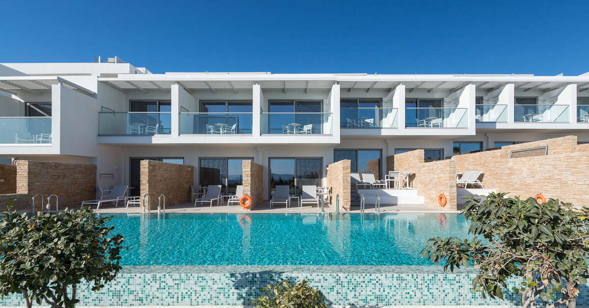Een foto van het zwembad bij Blue Lagoon Ocean