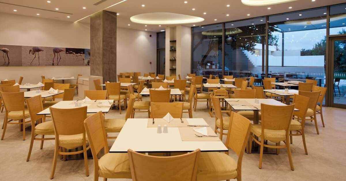 Een foto van de faciliteiten bij Caravia Beach Hotel