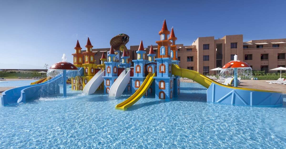 Een foto van het zwembad bij Aqua Mirage Marrakech