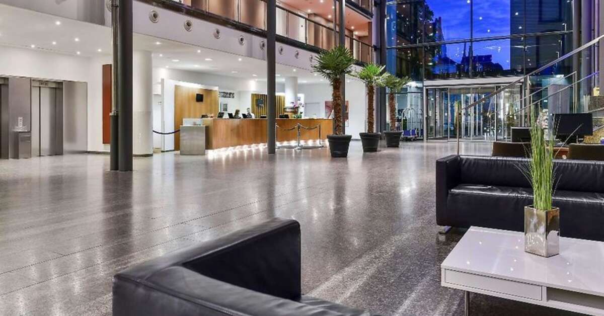 Een foto van het interieur van NH Heidelberg