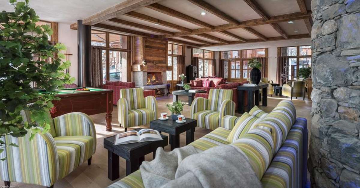 Een foto van het interieur van Appartementen CGH Kalinda Village