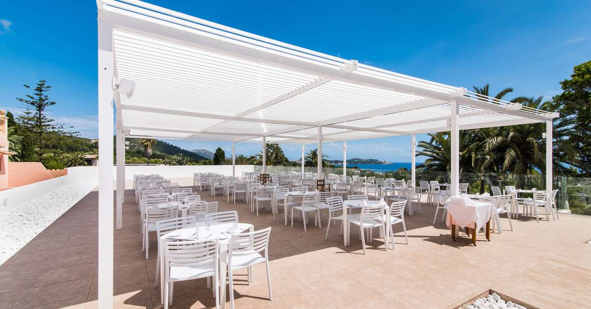 Ein Foto von der Terrasse im Na Taconera Sport & Relax