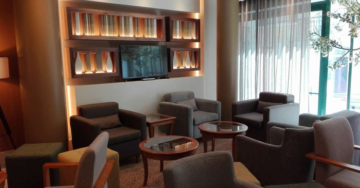 Een foto van het interieur van Residencial Greco
