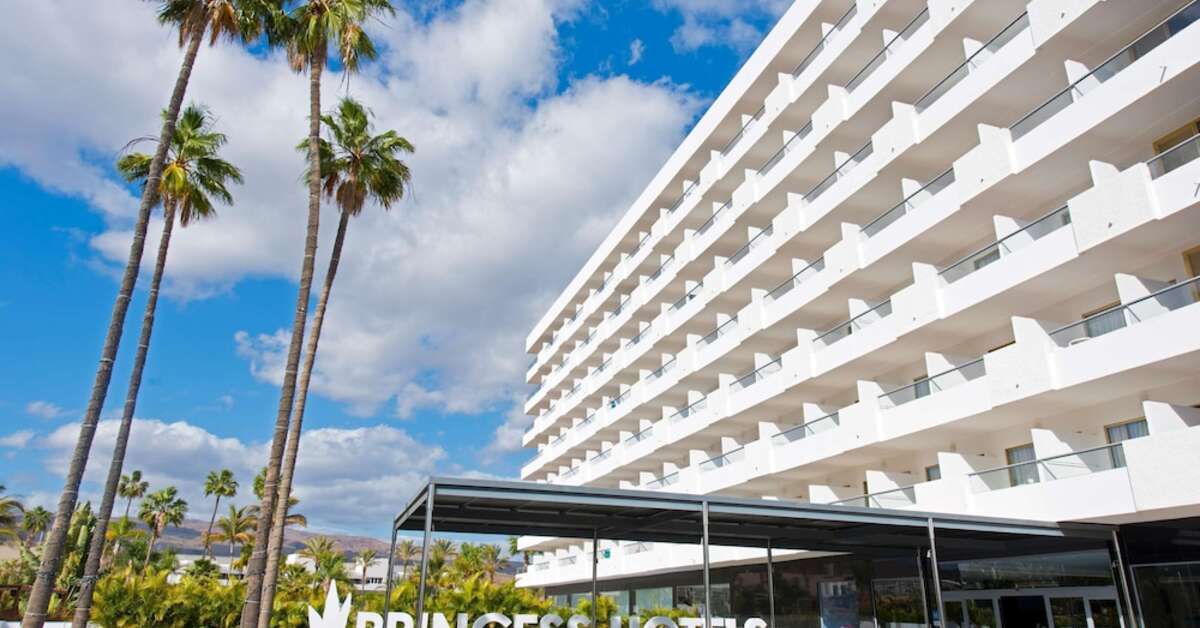 Een foto van de buitenkant van Gran Canaria Princess