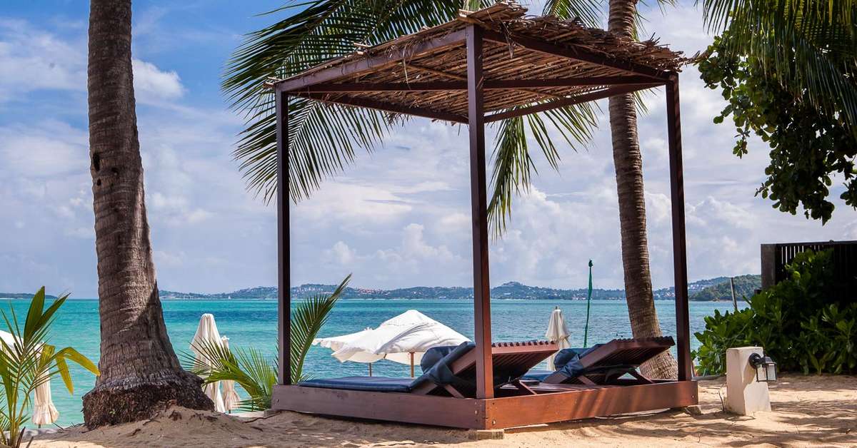 Een foto van het strand bij Peace Resort Samui
