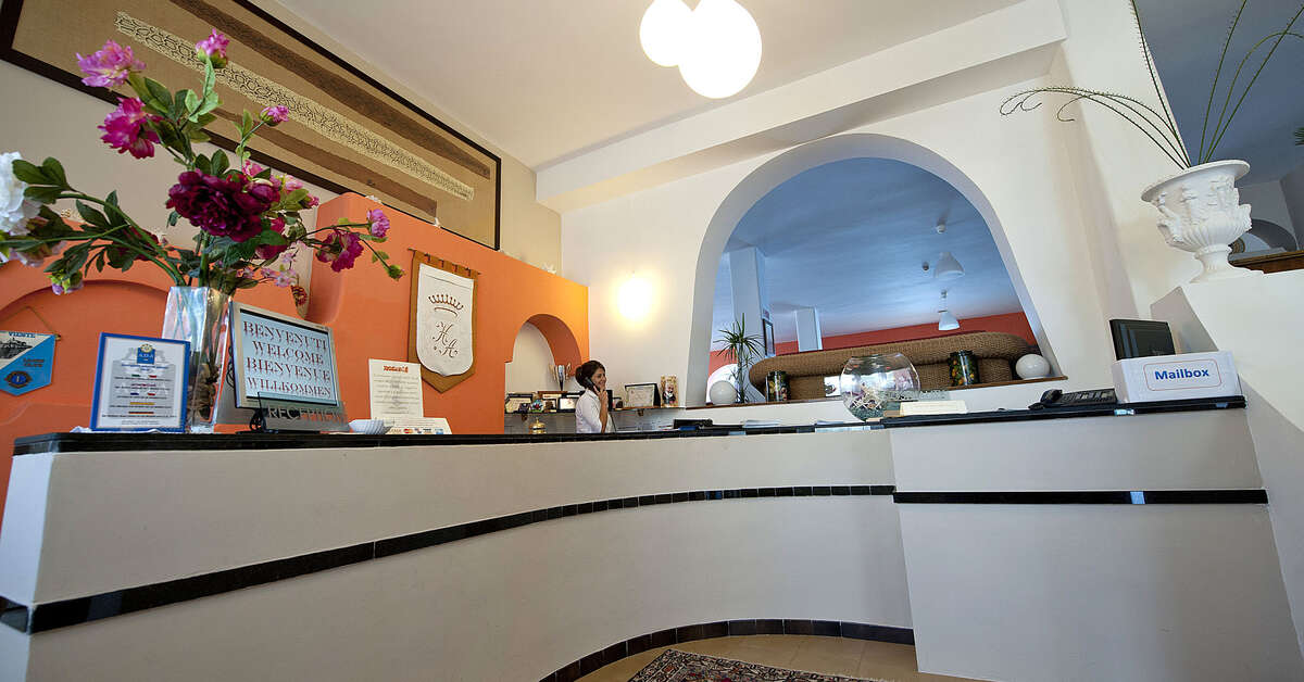Een foto van de faciliteiten bij Hotel Degli Aranci Vieste