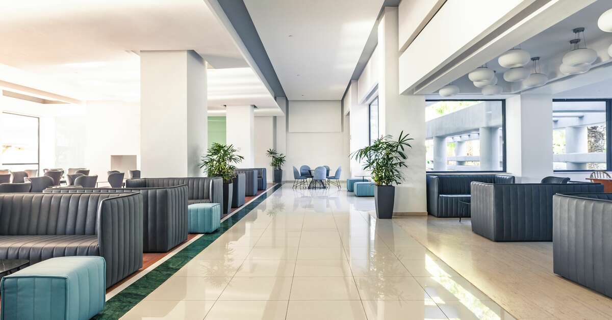 Een foto van het interieur van Blue Sea Beach Resort