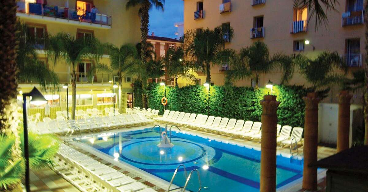Een foto van het zwembad bij Hotel Cleopatra Spa