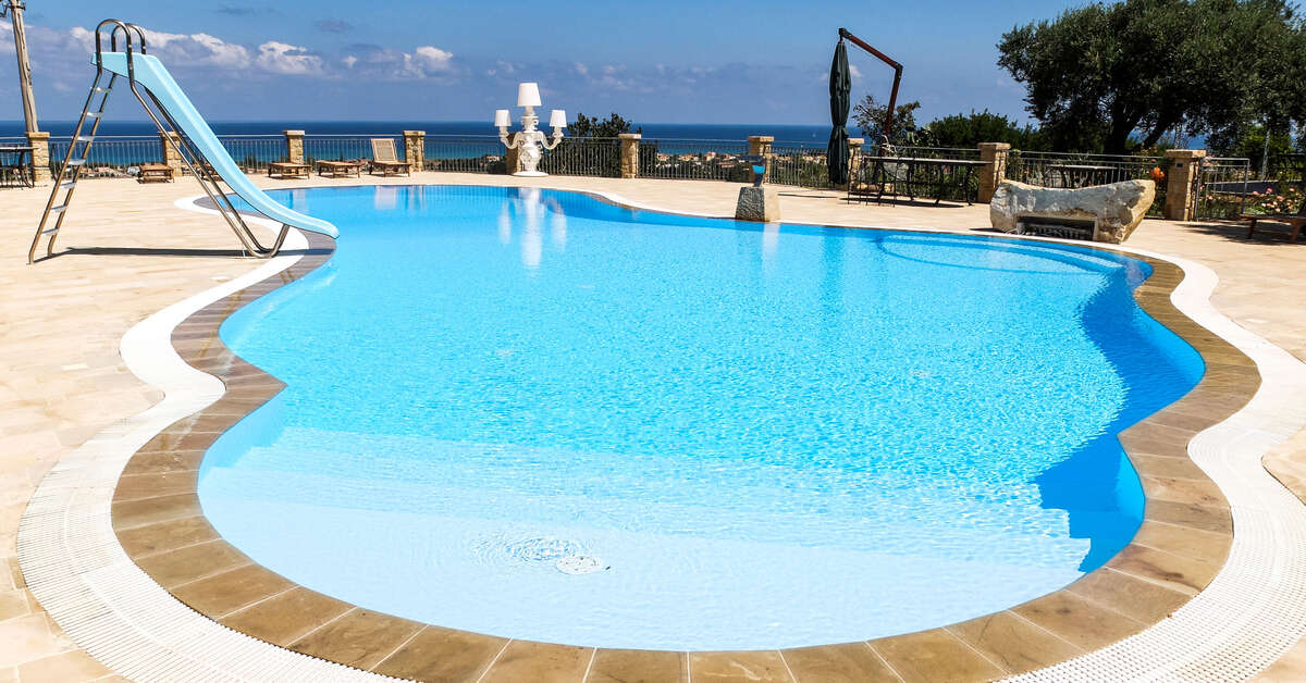 Een foto van het zwembad bij Agriturismo Le Terrazze sul Tirreno