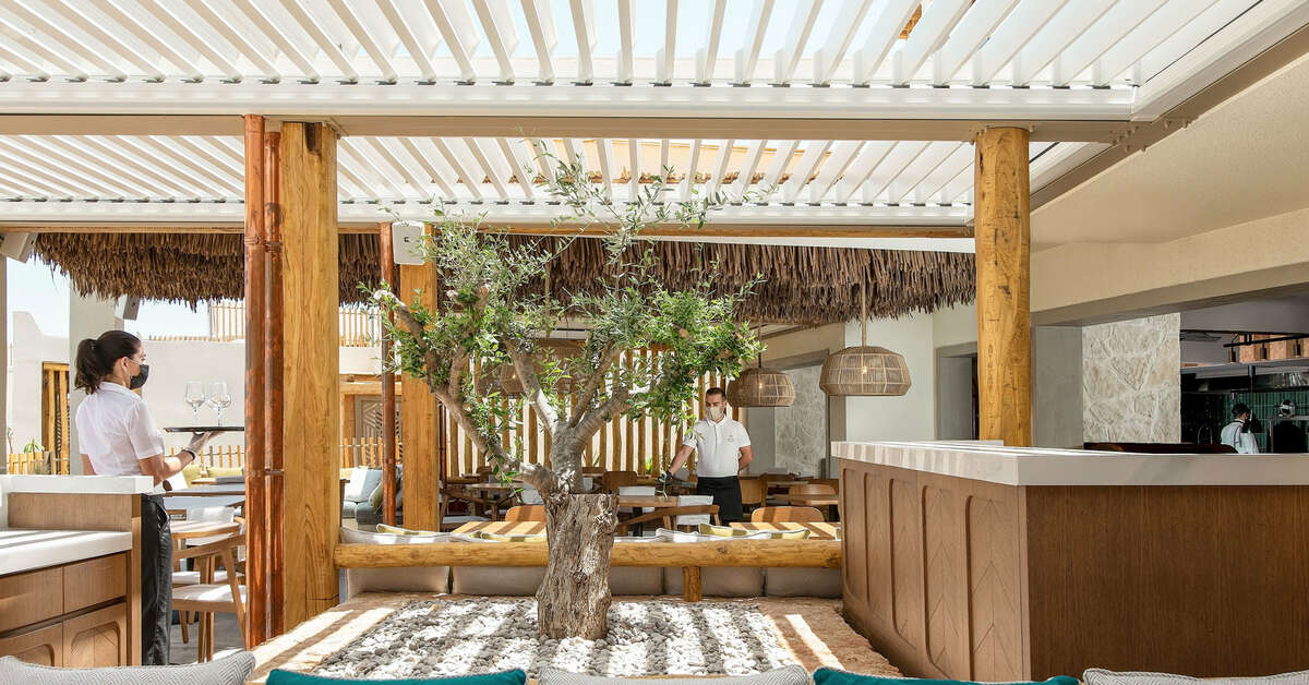 Een foto van de faciliteiten bij Mitsis Rinela Beach Resort & Spa