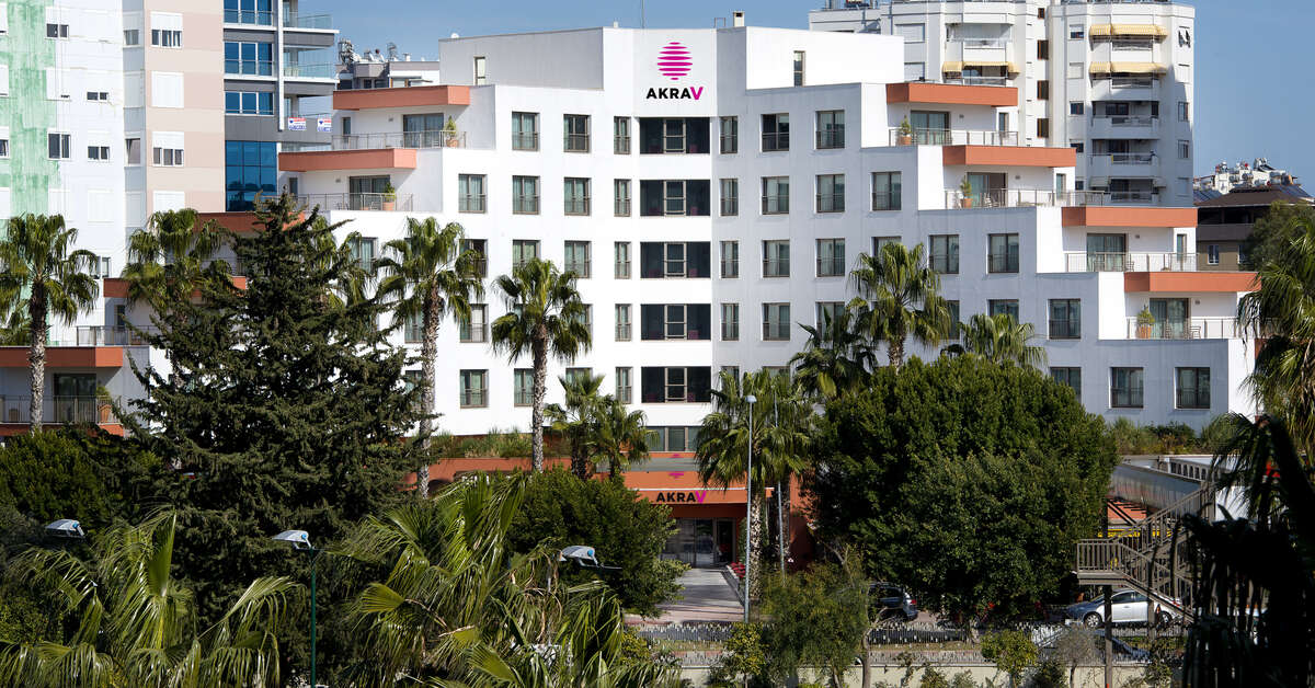 Een foto van de buitenkant van Akra V Hotel