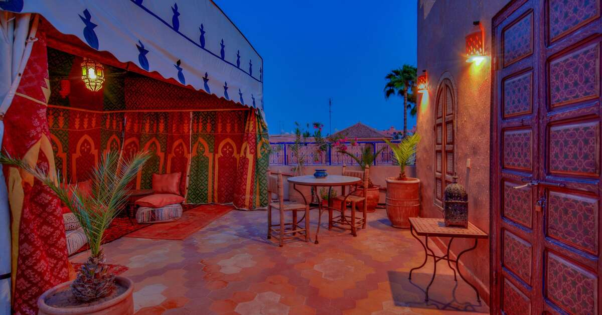 Een foto van Riad La Villa Bleue