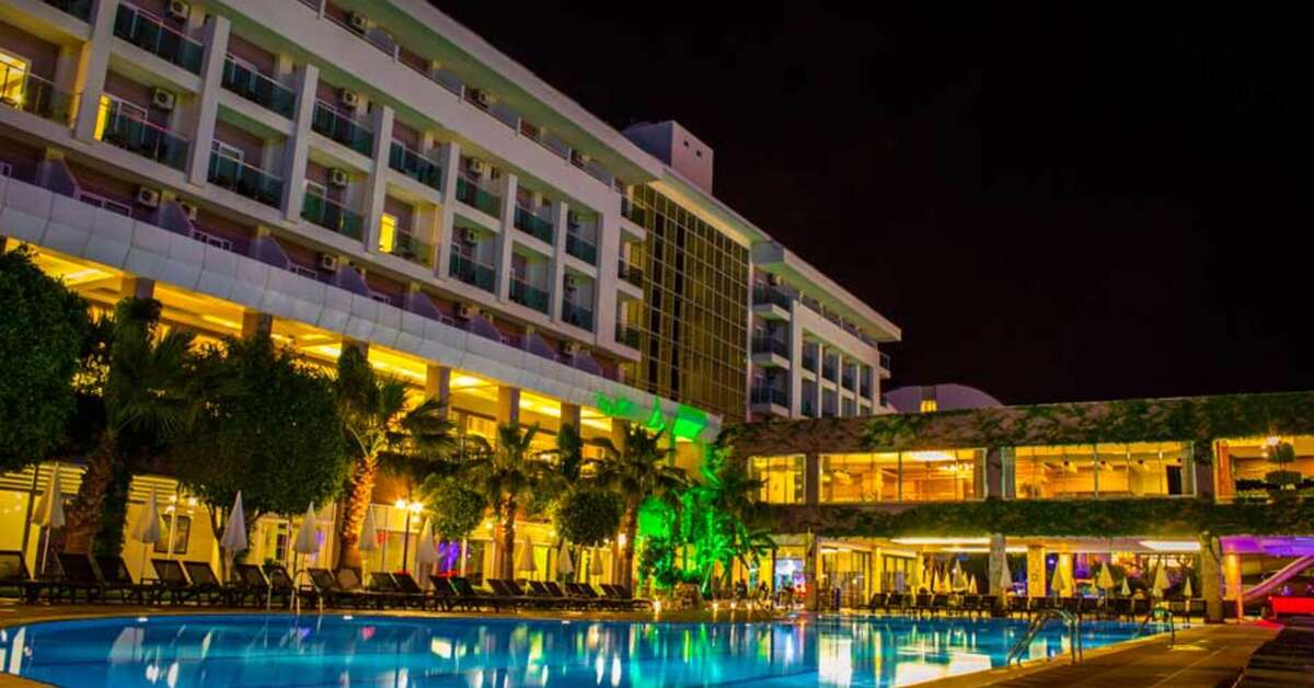 Een foto van het zwembad bij Telatiye Resort