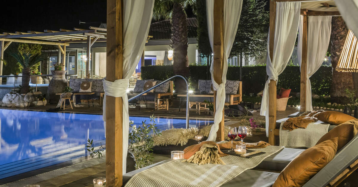 Een foto van het zwembad bij Avithos Resort