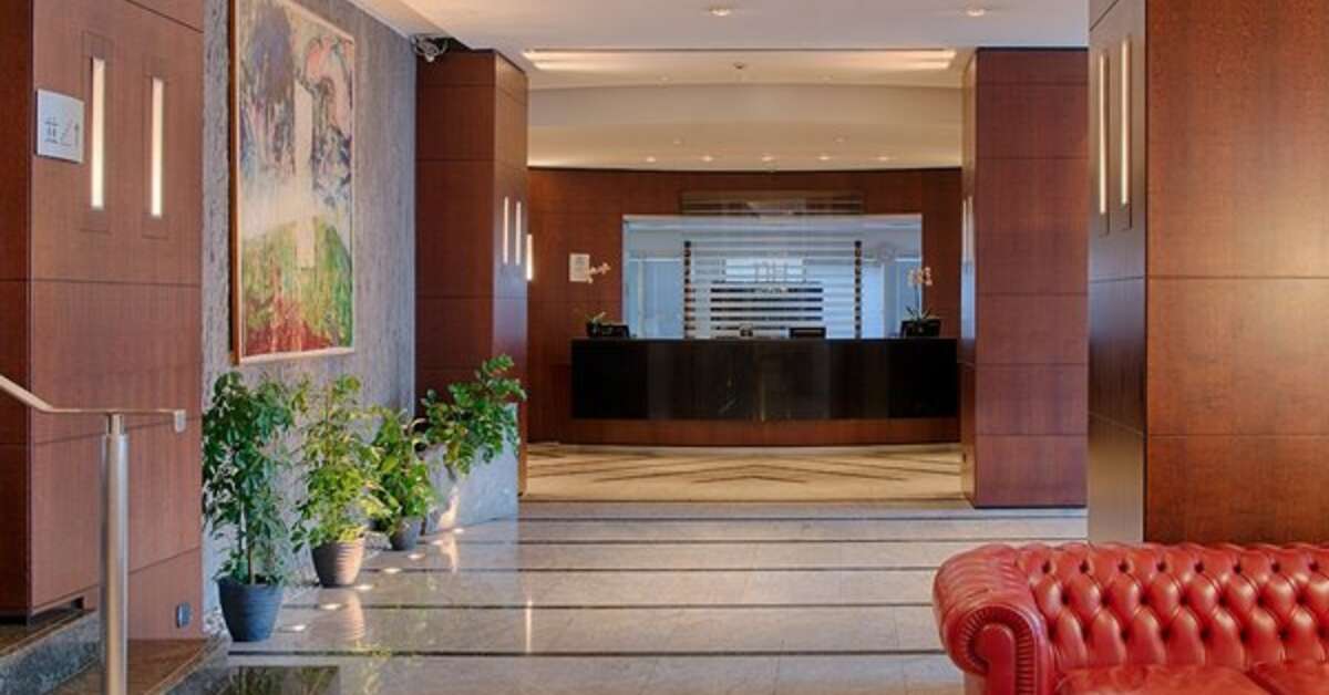 Een foto van het interieur van NH Catania Centro