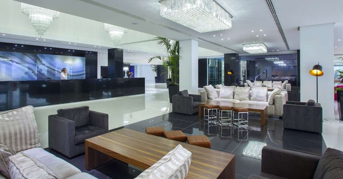 Een foto van de faciliteiten bij The King Evelthon Beach Hotel & Resort