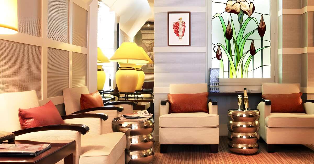 Een foto van het interieur van Best Western Hotel Folkestone Opera