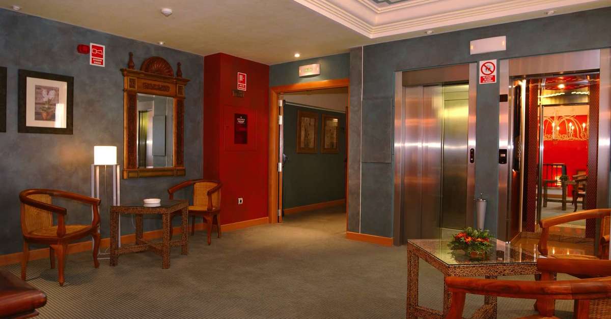 Een foto van het interieur van Soho Boutique Jerez & Spa