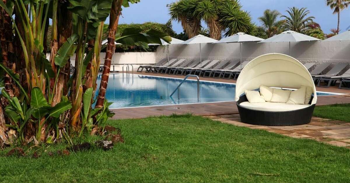 Een foto van het terras bij Hotel O7 Tenerife