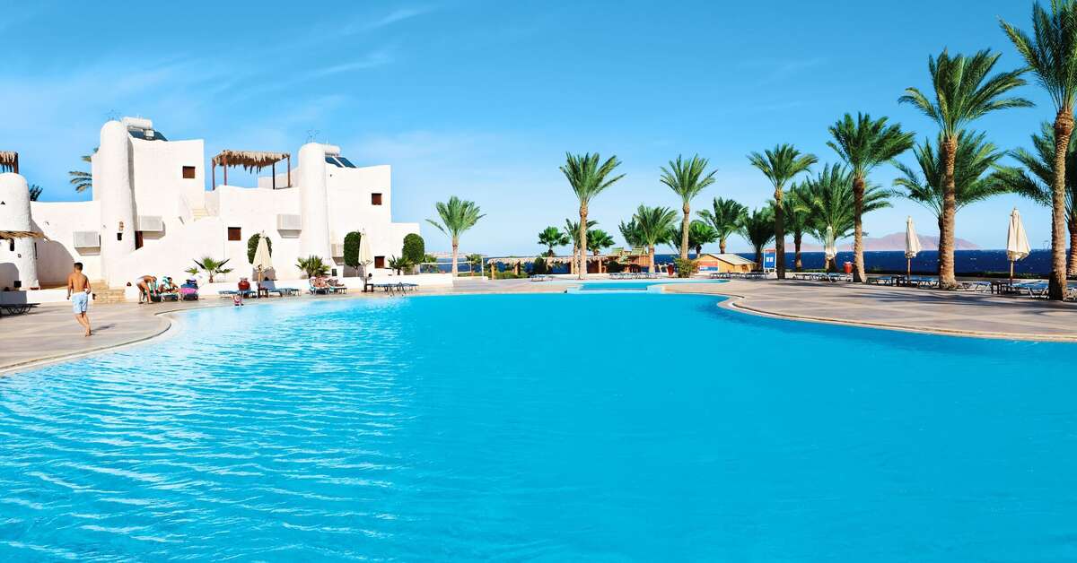 Een foto van het zwembad bij Sharm Club Beach Resort