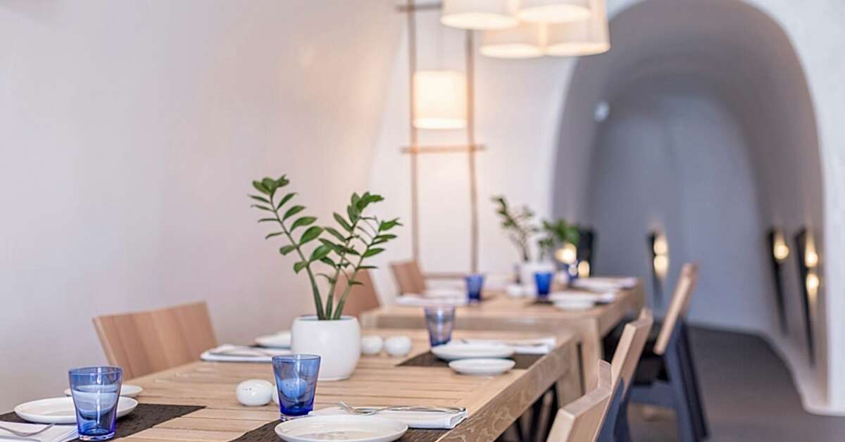Een foto van de faciliteiten bij Katikies Hotel