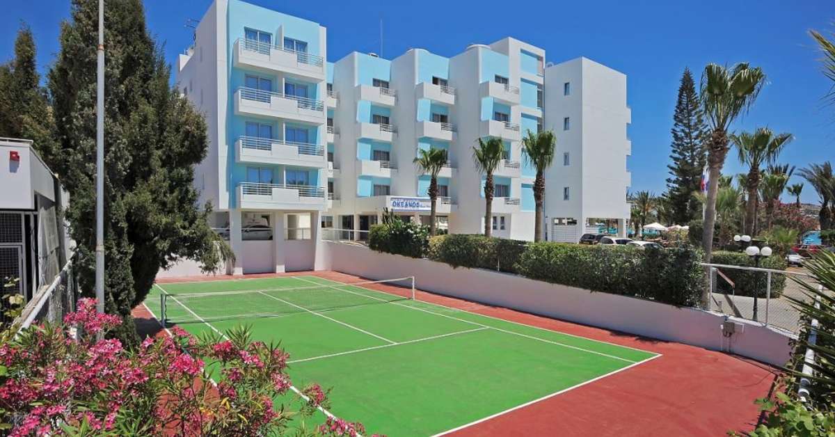 Ein Foto von den Einrichtungen im Okeanos Beach Boutique Hotel
