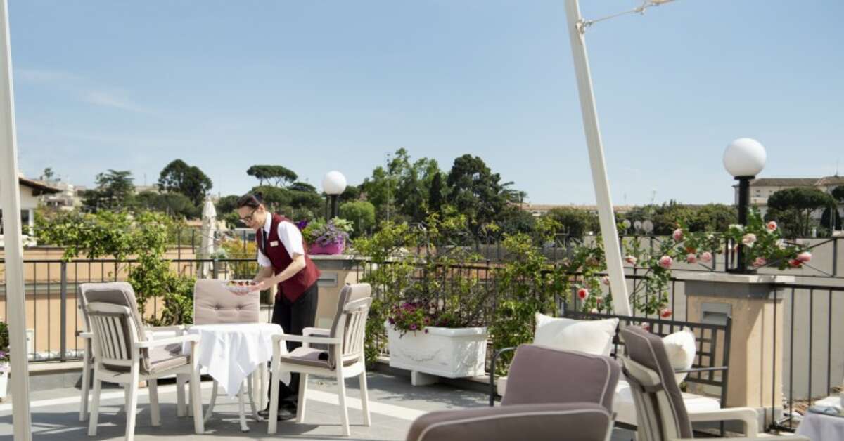 Een foto van Hotel Cecil Rome