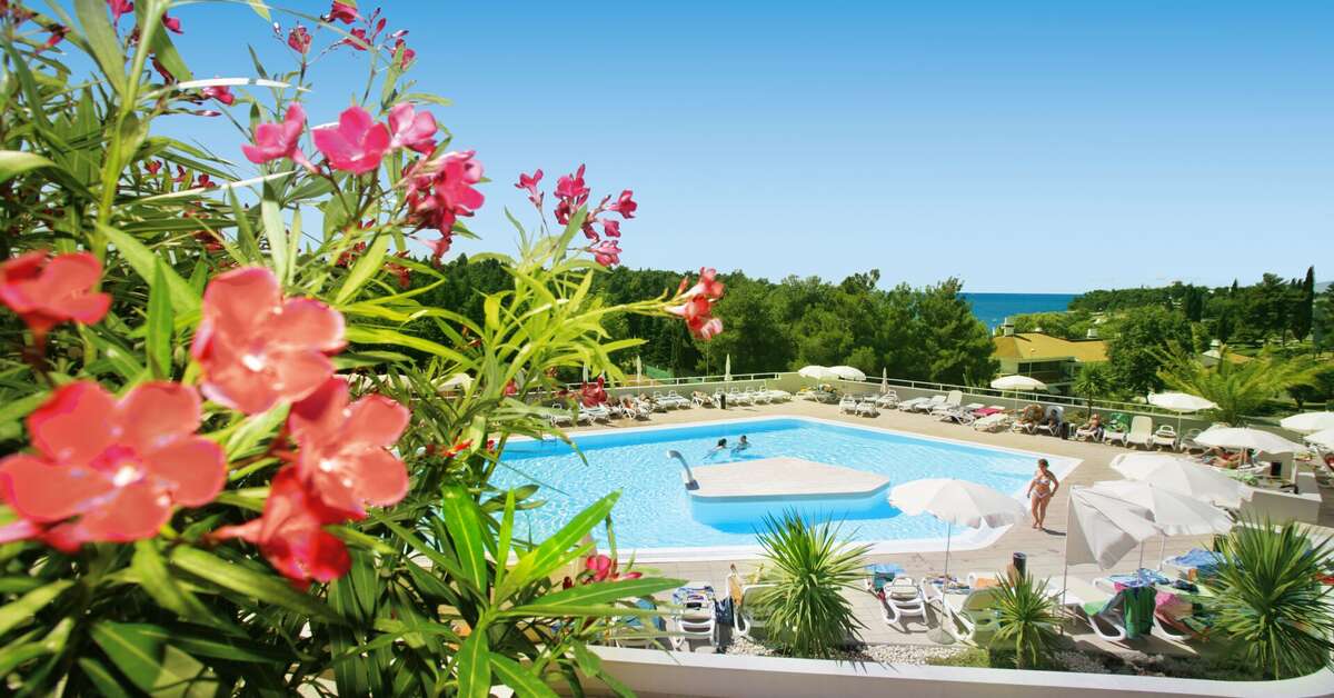 Een foto van het zwembad bij Hotel Albatros Plava Laguna