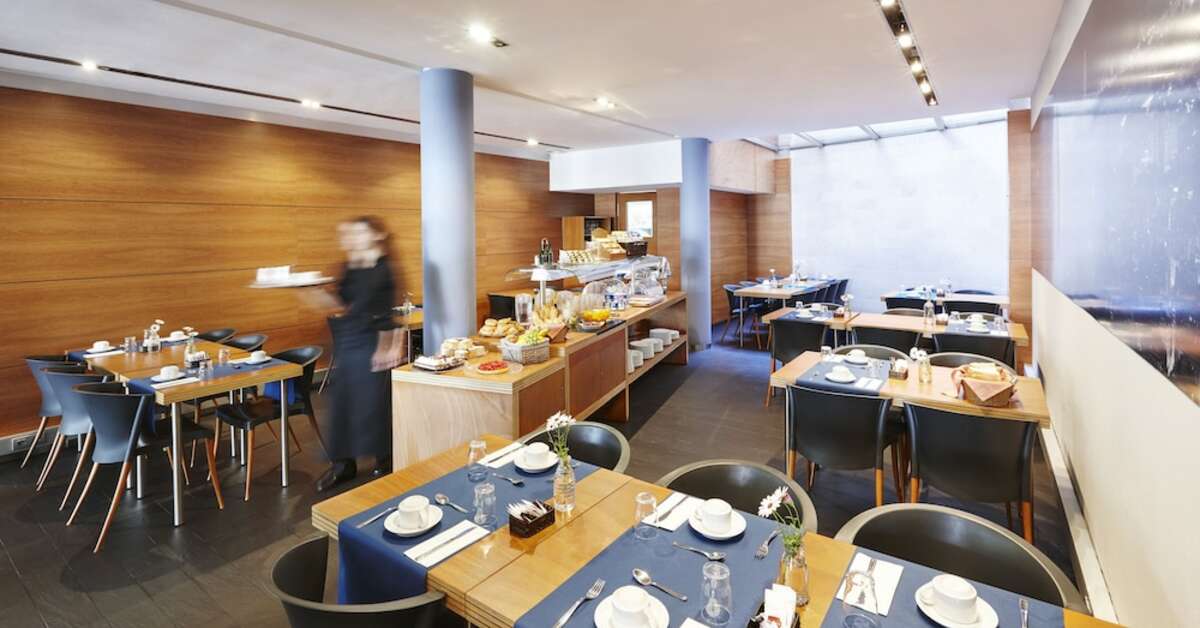 Een foto van de faciliteiten bij Barcelona Century