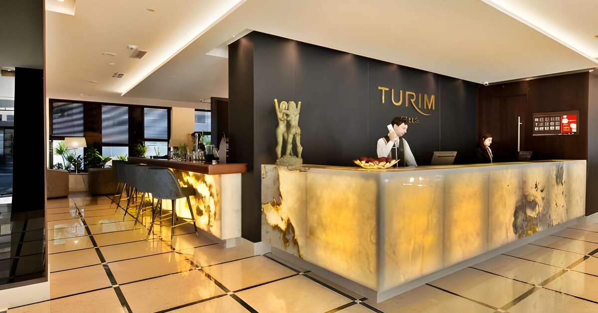 Een foto van het interieur van Turim Marques