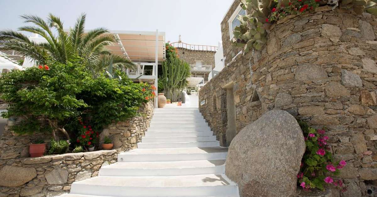 Een foto van de buitenkant van Mykonos View