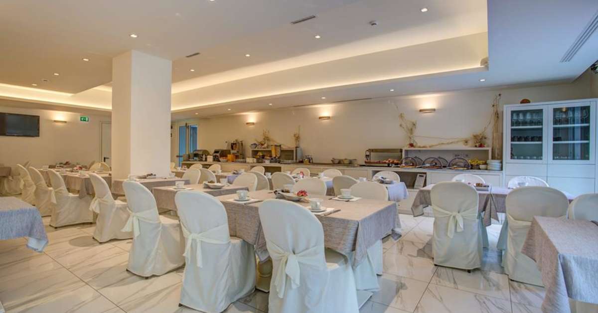 Een foto van de faciliteiten bij Rimini Suite Hotel