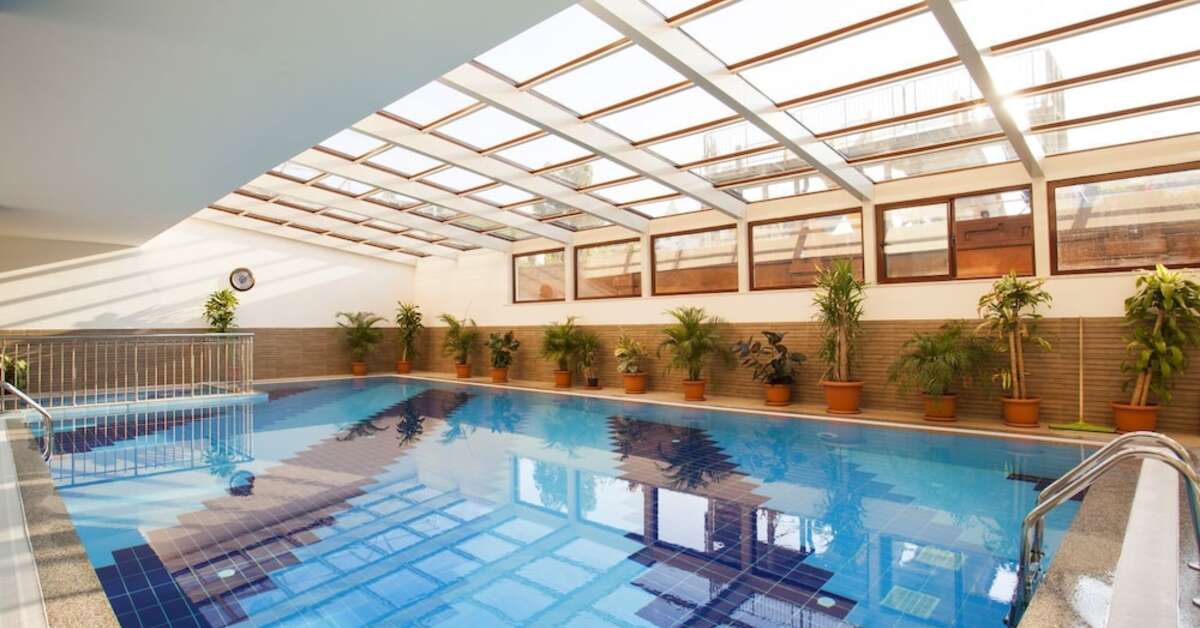 Een foto van het zwembad bij Side Orange Palace