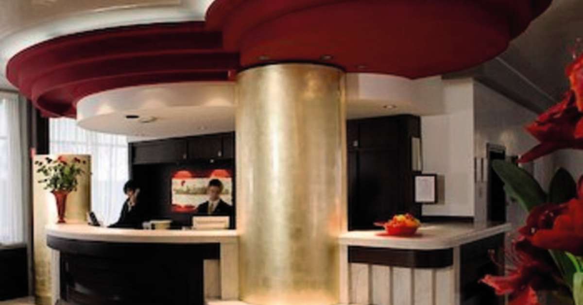 Een foto van het interieur van Antony Hotel Venice Airport